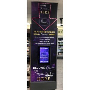 AllSee AO43H 43" LCD Digital Signage Display - 24 Hours/7 Days Operation - In-plane Switching (IPS) Technology - Touchscre