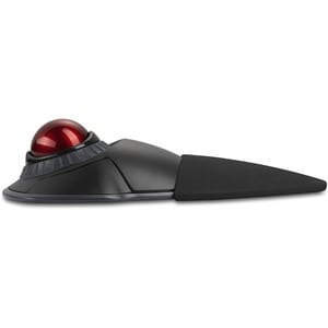 Kensington Orbit Wireless Trackball with Scroll Ring - Black - Optical - Wireless - Bluetooth/Radio Frequency - 2.40 GHz -