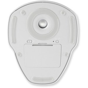 Kensington Orbit Wireless Trackball with Scroll Ring - White - Optical - Wireless - Bluetooth/Radio Frequency - 2.40 GHz -