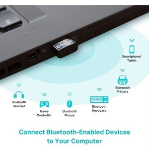 TP-Link UB500 Bluetooth 5.0 Bluetooth Adapter for Desktop Computer, Notebook - USB 2.0 - External
