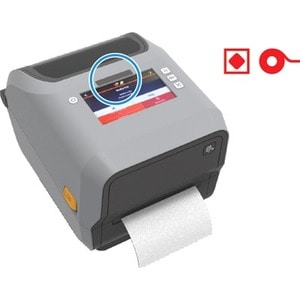 THERMAL TRANSFER PRINTER 74/300M ZD621R COLOR TOUCH LCD 300 DPI USB USB HOST ETHERNET SERIAL 802.11AC BT4 ROW RFID - UHF A