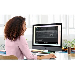Tastiera Logitech MX Keys for BusinessWireless Connettività - USB Tipo A Interfaccia - Italiano - QWERTY Layout - Grafite 