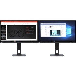 Lenovo ThinkVision E27q-20 27" Class WQHD LCD Monitor - 16:9 - Raven Black - 27" Viewable - In-plane Switching (IPS) Techn