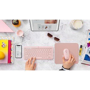 Mouse Pad Logitech Studio Series - Rosa