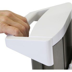 Ergotron CareFit Medizinische Warenkorb - TAA-konform - 1 Schubfach - Drücken/Ziehen Griff - 17,01 kg Belastbarkeit - 4 Ro