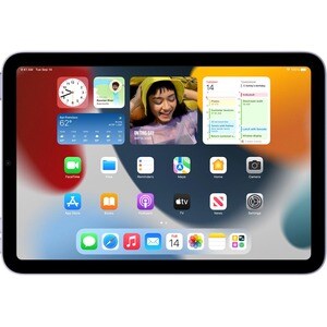 Apple iPad mini (6th Generation) A2567 Tablet - 8.3" - Apple A15 Bionic Hexa-core - 4 GB - 256 GB Storage - iPadOS 15 - Pu