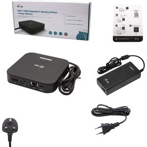 i-tec USB Type C Docking Station for Notebook/Tablet/Monitor - 100 W - 2 Displays Supported - 4K - 3840 x 2160 - 2 x USB 2