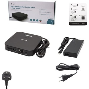 i-tec USB Type C Docking Station for Notebook/Tablet/Monitor - 65 W - 2 Displays Supported - 4K - 3840 x 2160 - 2 x USB 2.