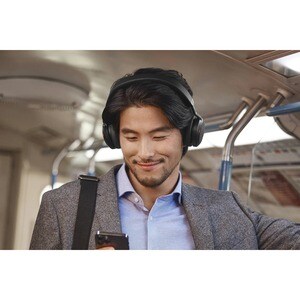 Cuffie Jabra Evolve2 75 Wireless On-ear Stereo - Nero - Binaural - Ear-cup - 3000 cm - Bluetooth - 20 Hz a 20 kHz - Tecnol