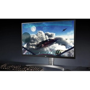 LG 27UL500-W 27" Class 4K UHD LCD Monitor - 16:9 - White - 68.6 cm (27") Viewable - In-plane Switching (IPS) Technology - 