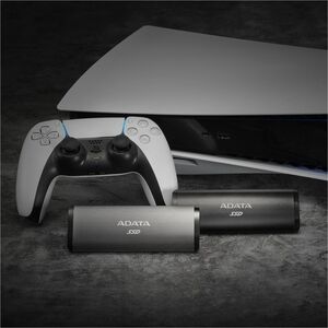 Adata SE760 256 GB Portable Solid State Drive - External - Black - Smartphone, Tablet, MacBook, Desktop PC, Notebook, Gami