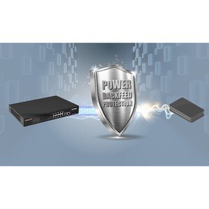 Switch Ethernet Edimax GS-5210PL 12 Porte Gestibile - Gigabit Ethernet - 10/100/1000Base-T, 1000Base-X - 2 Slot SFP - 110 