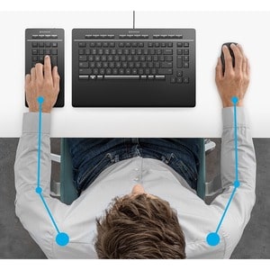 3DCONNEXION KEYBOARD PRO W/ NUMPAD USB GERMAN (QWERTZ)