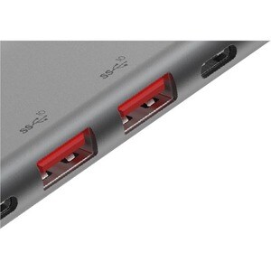 LINQ LQ48012 USB Type C Docking Station for Notebook/Tablet/Monitor - Memory Card Reader - SD, microSD - 100 W - 2 Display