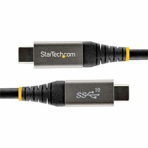 StarTech.com 1m USB-C Kabel 10Gbit/s, USB-IF zertifiziert, USB 3.2 Gen 2 Typ-C Kabel, 100W/5A Power Delivery, DP Alt Mode,