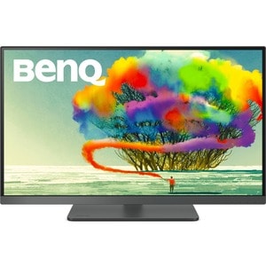 BenQ PD2705U 27" 4K UHD IPS USB-C Calibrated LCD Monitor for Designer - 16:9 - Gray - 27" Viewable - In-plane Switching (I