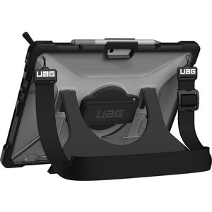 Urban Armor Gear Plasma Carrying Case for 13" Microsoft Surface Pro 8 Tablet, Stylus - Ice - Impact Resistant Corner, Drop