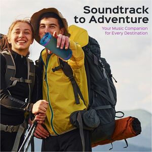 TREBLAB HD77 - Wireless Bluetooth Speaker - 30W Stereo, 20H Battery, IPX7 Waterproof, TWS Mode, Portable Speaker with RGB