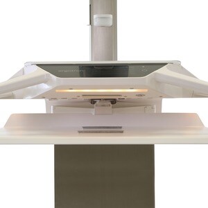 Carrello medico Ergotron CareFit - TAA Conforme - Premi/Tira Maniglia - 17 kg Capacità - 4 Casters - 127 mm Dimensione rot