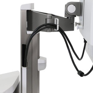 Carrello medico Ergotron CareFit - TAA Conforme - 1 Cassetto - Premi/Tira Maniglia - 17,01 kg Capacità - 4 Casters - 127 m