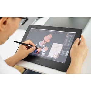 Wacom Cintiq Pro 16 Graphics Tablet - Graphics Tablet - 15.6" LCD - 13.60" x 7.60" - 5080 lpi - 4K UHD - Touchscreen - Mul