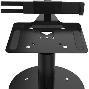 CTA Digital Laptop Security Arm with Heavy Duty Base Stand - Up to 17.50" Screen Support - Countertop, Desk, Tabletop - Metal