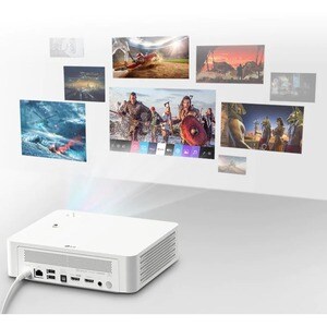 LG CineBeam PF610P 3D DLP Projector - 16:9 - Portable - High Dynamic Range (HDR) - 1920 x 1080 - Front - 30000 Hour Normal