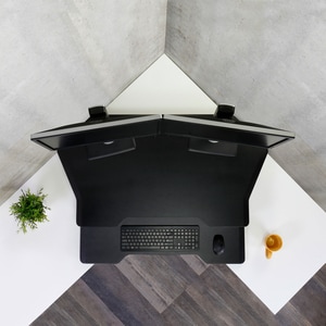 Ergotron WorkFit Height Adjustable Multipurpose Desktop Riser - Up to 76.2 cm (30") Screen Support - 15.88 kg Load Capacit