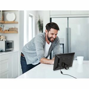 Aluratek AFT11F Digital Frame - 11.6" LCD Digital Frame - 1366 x 768 - Wireless - 16:9 - Clock, Calendar, Weather Forecast