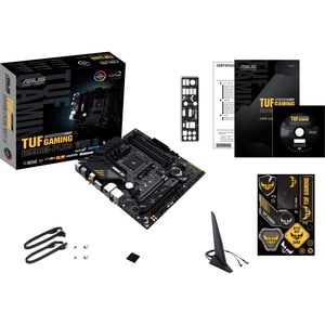 Asus GAMING B550M-PLUS WIFI II Desktop Motherboard - AMD B550 Chipset - Socket AM4 - Micro ATX - Ryzen 3, Ryzen 5, Ryzen 7