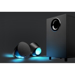Logitech G LIGHTSYNC G560 2.1 蓝牙 扬声器系统 - 120 W RMS - 40 Hz 到 18 kHz - 7.1 DTS: X Ultra, Surround Sound - USB