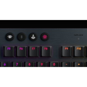 Logitech G G913 坚固耐用 游戏键盘 - 无线 连接 - USB 接口 - RGB LED - 英文 - 黑 - 机械 按键开关 - 蓝牙 - 播放/暂停, 音量控制, 静音, G 键, 媒体中心, 音量控制 热键 - 铬操作系统