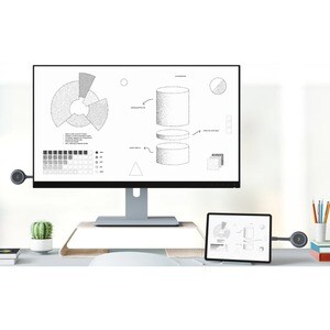 Logitech OnePres 显示接收器 - 无线 - 15 m 范围USB - 1080p - 1920 x 1080 视频分辨率 - Full HD