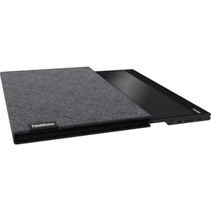 Lenovo ThinkVision M15 16" Class Full HD LCD Monitor - 16:9 - Raven Black - 15.6" Viewable - In-plane Switching (IPS) Tech