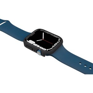 Gecko Covers Case for Apple Apple Watch - Black - Wear Resistant, Tear Resistant - Tempered Glass, Polycarbonate