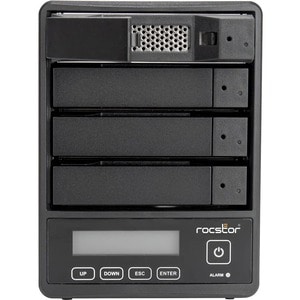 Rocstor Rocpro U35 USB Type-C Desktop RAID Storage - Rocstor Rocpro U35 Professional Desktop RAID - 3.5" or 2.5" Hard Driv