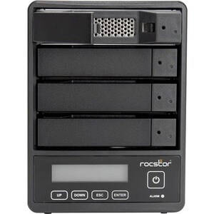 Rocstor Rocpro U35 USB Type-C Desktop RAID Storage - Rocstor Rocpro U35 Professional Desktop RAID - 16TB (4x4TB) HDD Insta