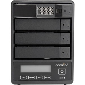Rocstor Rocpro U35 USB Type-C Desktop RAID Storage - Rocstor Rocpro U35 Professional Desktop RAID - 32TB (4x8TB) HDD Insta