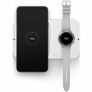 Samsung Induction Charger - For Smartphone, Smartwatch, Earbud, iPhone - 9 V DC Input - Input connectors: USB - Proprietar