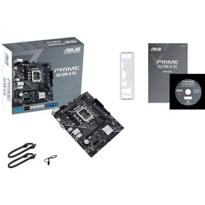 Schede madri desktop Asus Prime H610M-K D4 - Intel H610 Chipset - Presa LGA-1700 - Micro ATX - Pentium Gold, Celeron, Core