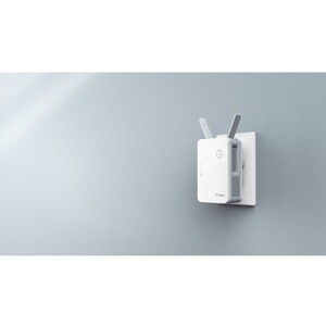 D-Link E15 Dual Band 802.11ax 1.50 Gbit/s Wireless Range Extender - 2.40 GHz, 5 GHz - 2 x External Antenna(s) - External -