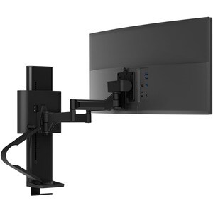 Ergotron TRACE Montagem de secretária para Monitor, Ecrã LCD - Preto mate - 1 Ecrã(s) suportado(s) - 96.5 cm (38") Suporte