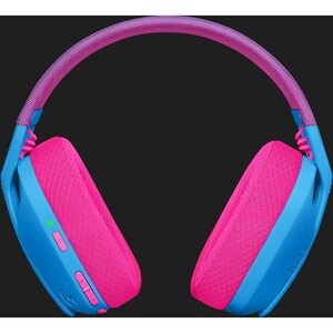 Auriculares de gaming Logitech G435 Inalámbrico Sobre la oreja Estéreo - Rosa, Azul - Cerrado - 1000cm - Bluetooth - 45Ohm