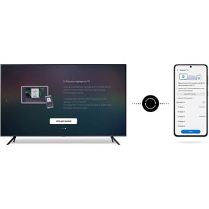 Samsung BE55A-H 1397 mm LCD Digital Signage Display - 16 Hours/ 7 Days Operation - High Dynamic Range (HDR) - 3840 x 2160 