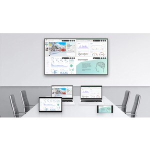 Samsung QM55B 1397 mm LCD Digital Signage Display - Cortex A72 1.70 GHz - 3840 x 2160 - LED - 500 cd/m² - 2160p - USB - HD
