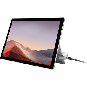 Kensington K68134WW Kabelschloss Für Notebook - 1,80 m Kabel - Schloss mit Schlüssel - Schwarz, Silber - Karbonstahl, Plas