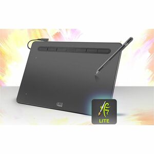 Adesso CyberTablet K8 Graphics Tablet - 5080 lpi - Cable - Black - 203.20 mm x 127 mm Active Area - 8192 Pressure Level - 