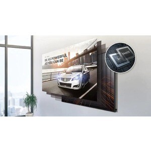 LG 49'' 500 nits FHD Slim Bezel Video Wall - 49" - 8 GB - 1920 x 1080 - Direct LED - 500 cd/m² - 1080p - HDMI - USB - DVI 