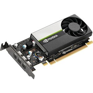 Carte Graphique PNY NVIDIA T400 - 4 Go GDDR6 - Format Low-Profile - 420 MHz Matériau - 1,43 GHz Boost clock - 64 bit Large