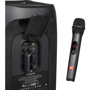 JBL Wireless Microphone - Black - RF - 65 Hz to 15 kHz - Cardioid